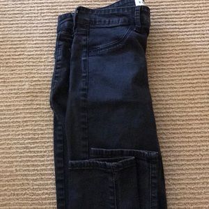 Black Low rise jeggings